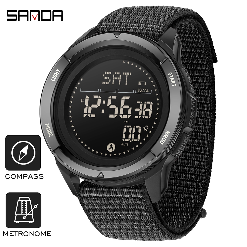 Compass Lensatic - SANDA marque montres électroniques hommes sport