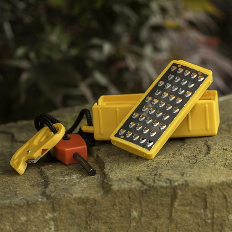 Magnesium Fire Starter - Tinder Maker léger avec démarreur d'incendie
