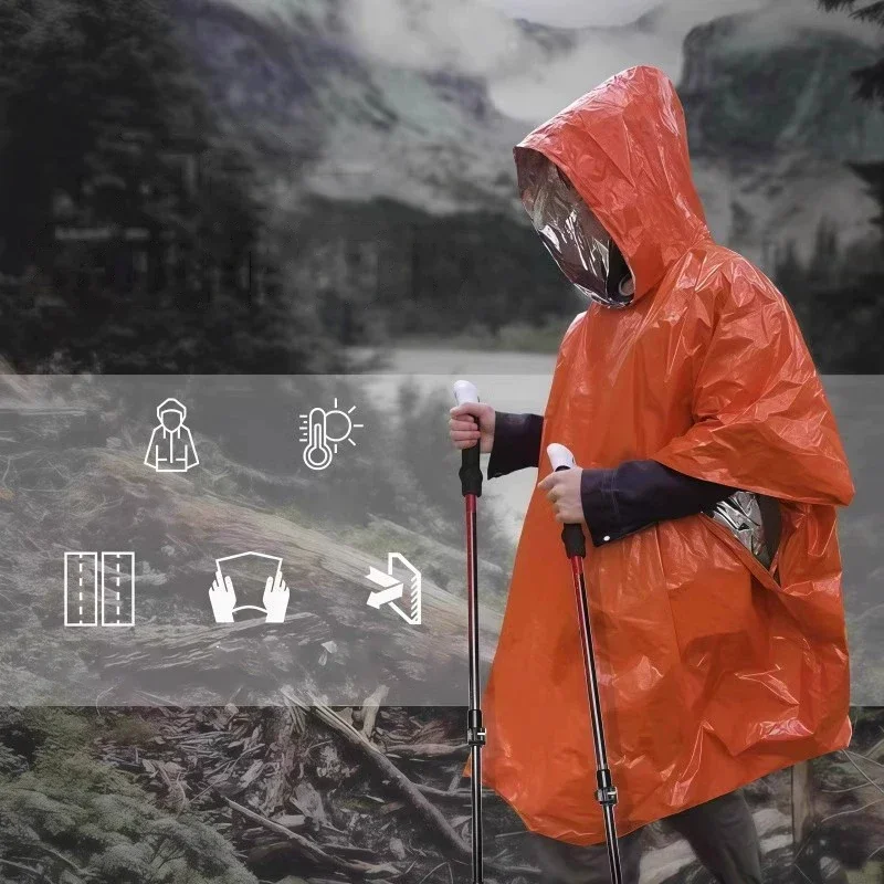 Poncho de pluie d'urgence à ca - Emergency Poncho Rain avis et prix